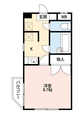 サンフォレストⅡの物件間取画像